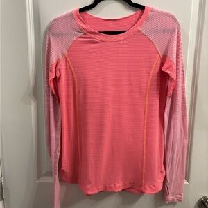 lululemon athletica Pink Long Sleeve Top